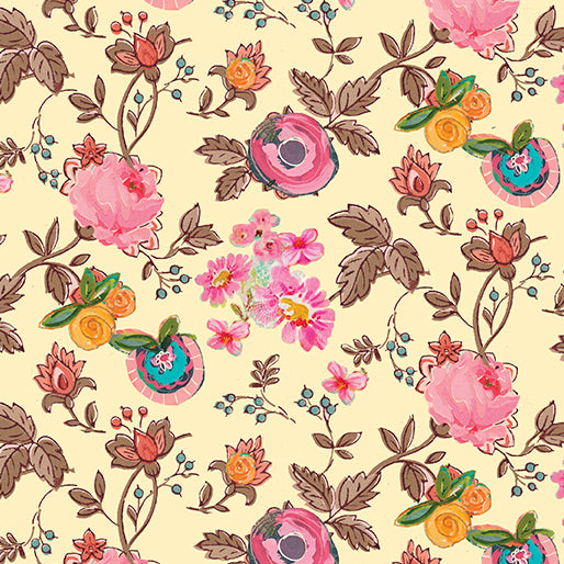 A Beautiful Life - Golden Yellow Floral