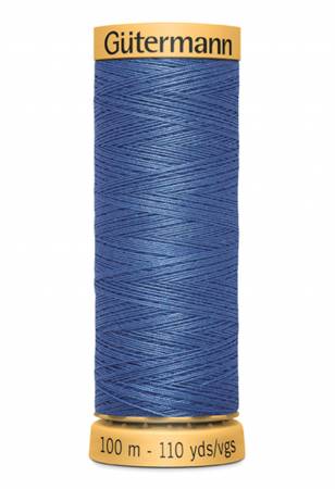Gütermann Cotton 50 - 100m #6800 Solid Blue