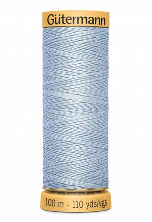 Gütermann Cotton 50 - 100m #7290 Solid Steel Blue