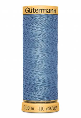 Gütermann Cotton 50 - 100m #7315 Solid Light Blue