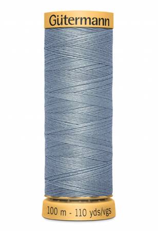 Gütermann Cotton 50 - 100m #7410 Solid Light Slate Blue
