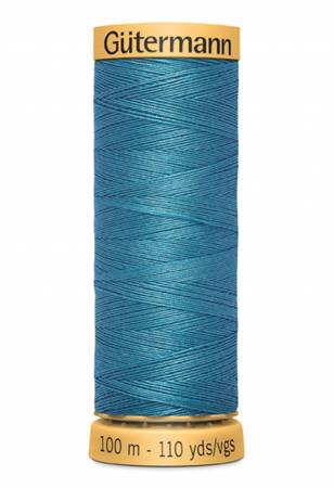 Gütermann Cotton 50 - 100m #7540 Solid Turquoise