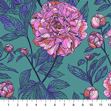 Indelible - Jade Peony 108" Wide Back