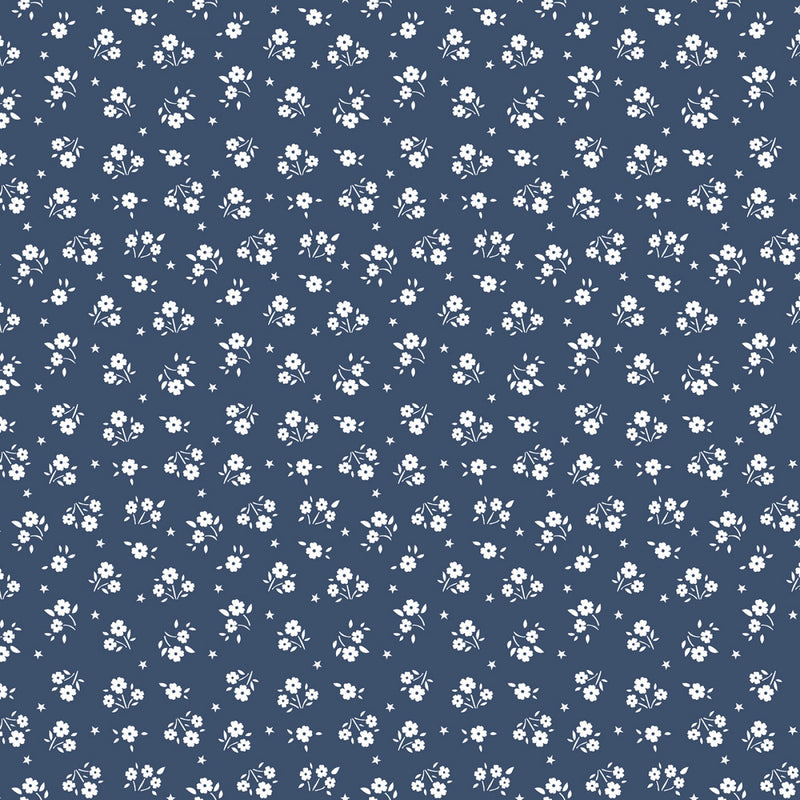 American Beauty - Ditsy Floral Navy