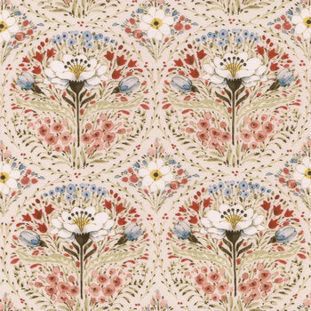 Countryside - Cream Medallion Floral