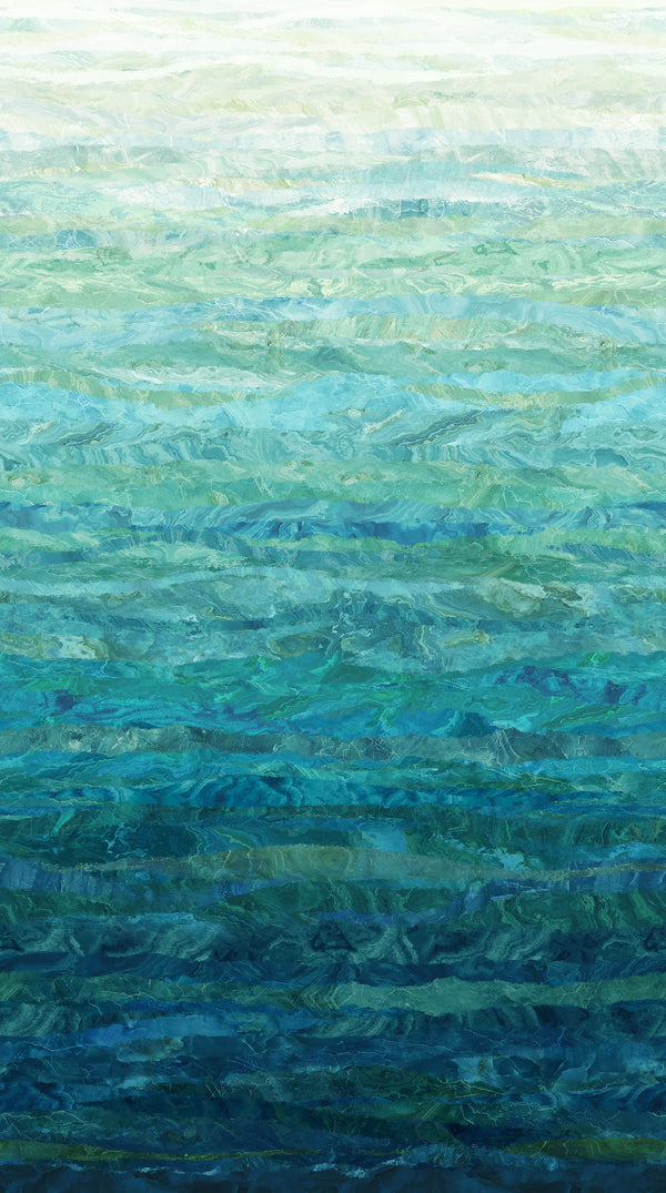 Tranquil Waters - Dark Blue Multi Ombre