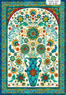 Boho Blooms - Cream Multi Panel