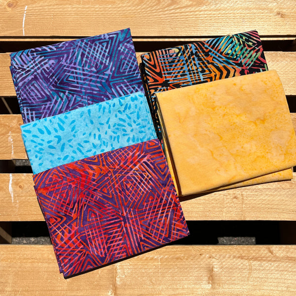 Banyan Batiks 5 Piece Fat Quarter Bundle