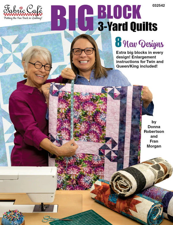 Fabric Cafe Big Block 3 Yard Quilts