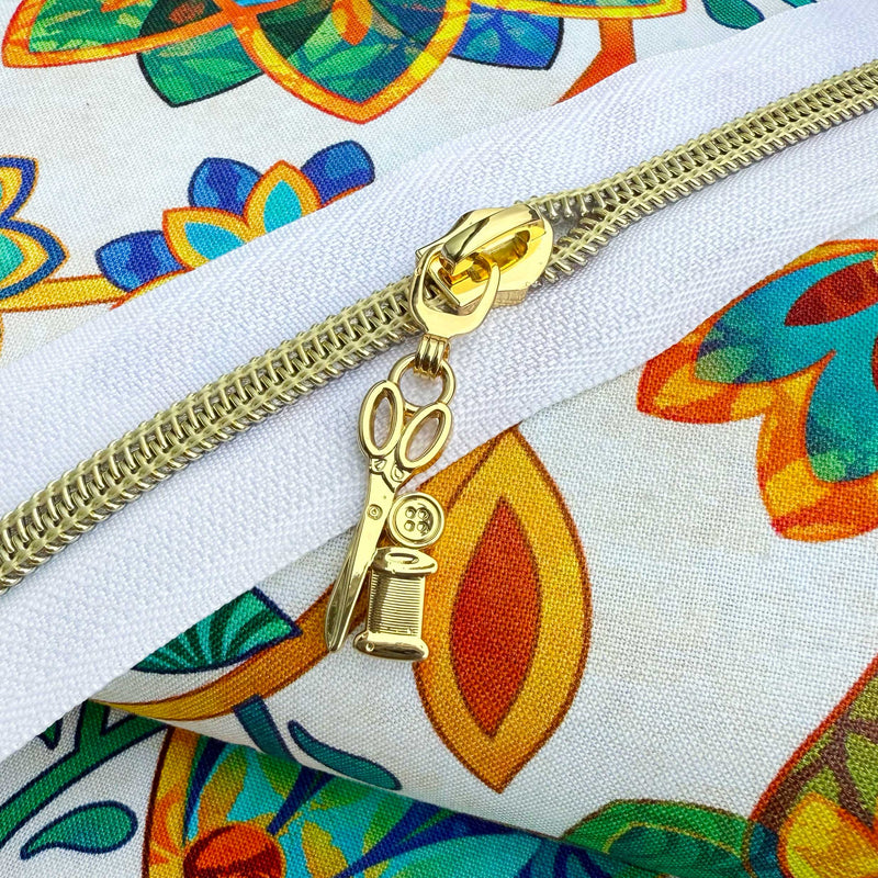 Gold Sewing Pulls for