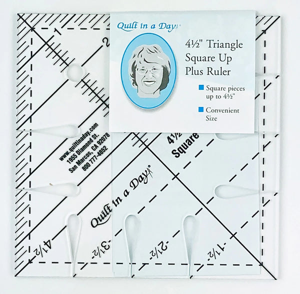 Quilt In A Day 4 1/2" Triangle Square Up Plus Ruler