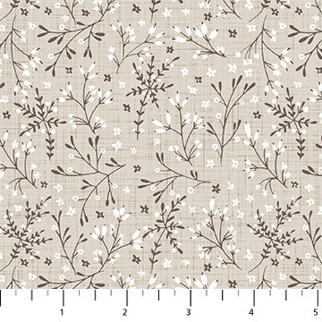 Grassland - Cream Ditsy Floral