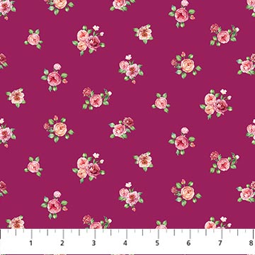 Blush - Magenta Mini Floral