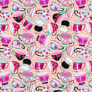 Springtime Tea - Pink Teacup Toss