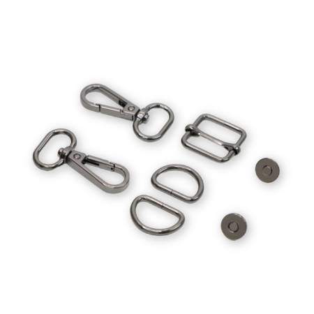 Level 4 Basic Hardware Kit - 3/4 Inch Gunmetal