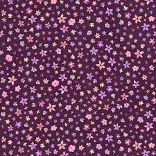 Nature Studies - Violet Ditzy Floral