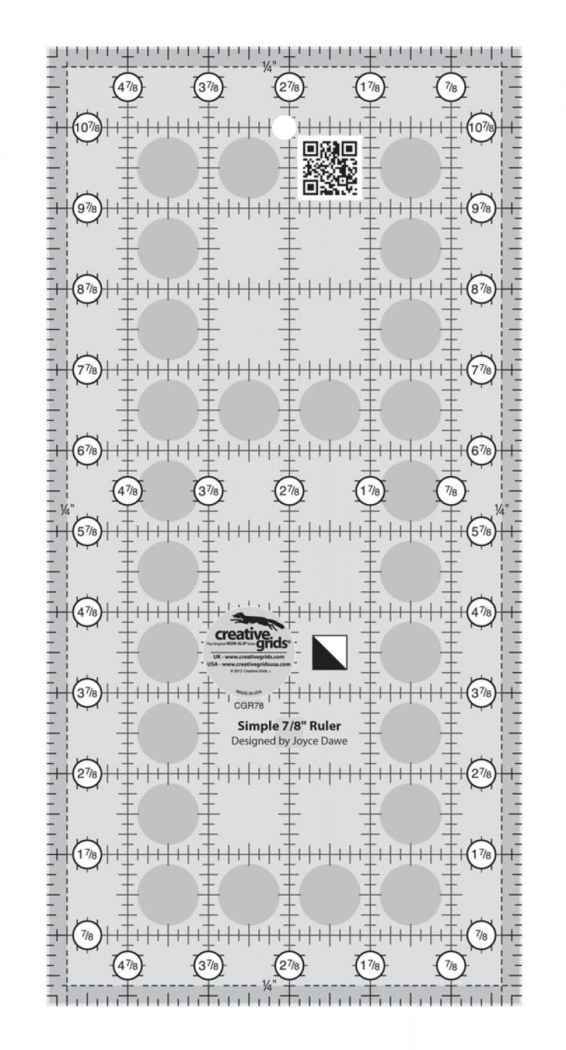 Creative Grids Quilt Ruler 6-1/2in x 18-1/2in